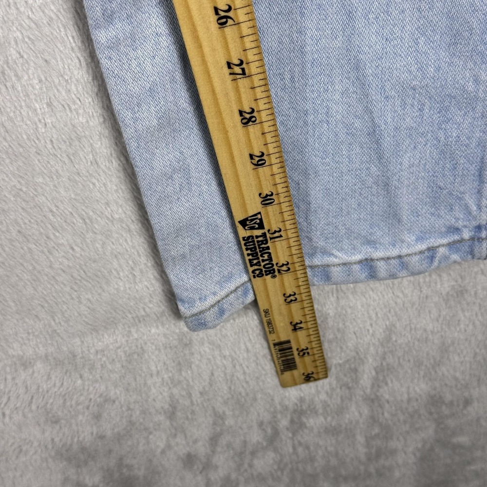 Wrangler Jeans Mens 31x32 Light Wash‎ 936GBH Cowboy Cut Slim Fit Denim Western - Picture 5 of 8